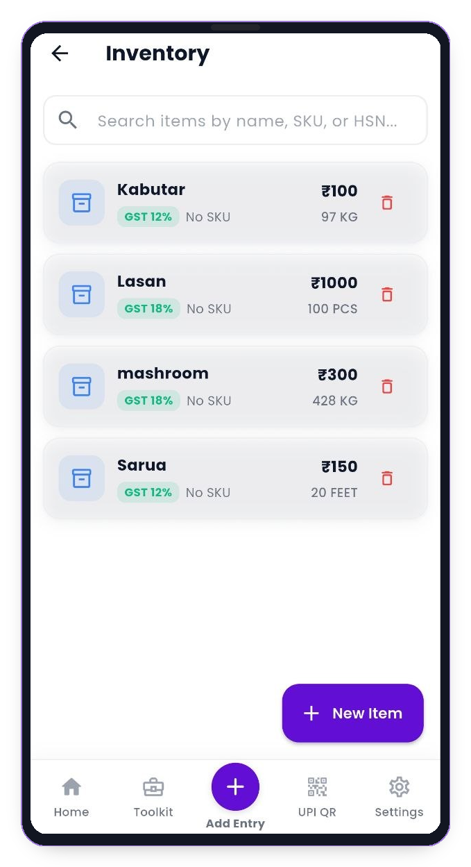 Zippl Stock Inventory Management