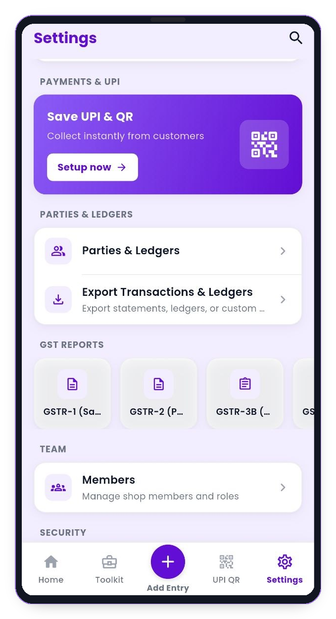 Zippl Settings and Tools Hub